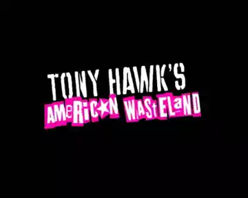 Tony Hawks American Wasteland (USA) screen shot title